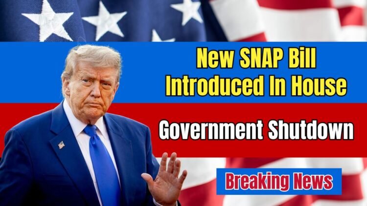 New Bill Introduced In House To Keep SNAP Benefits Flowing During Government Shutdown