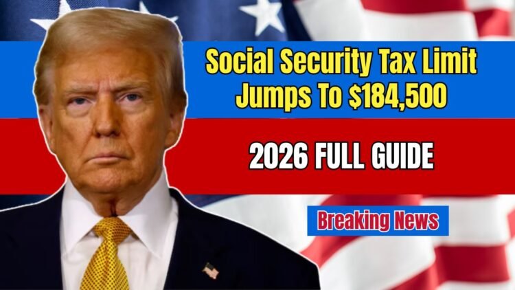 Social Security Tax Limit Jumps To $184,500 In 2026 – Who Pays More